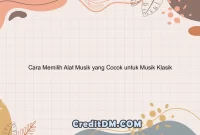 Cara Memilih Alat Musik yang Cocok untuk Musik Klasik