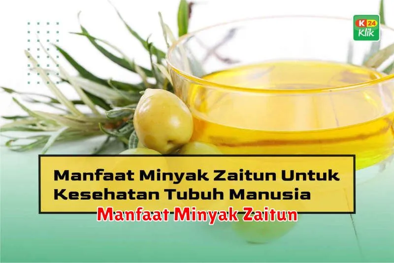 Manfaat Minyak Zaitun