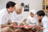 anak belajar agama