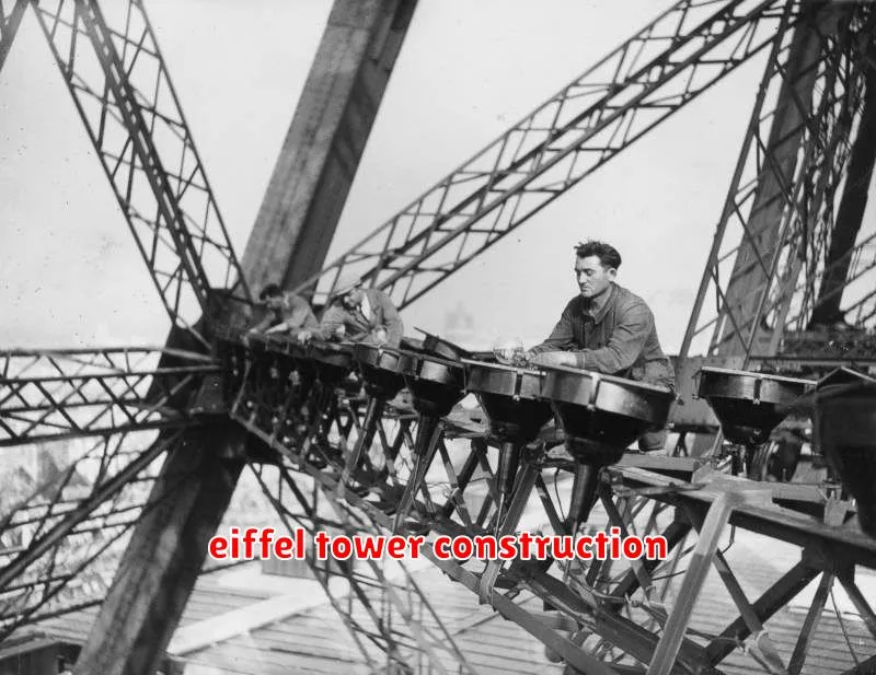 eiffel tower construction