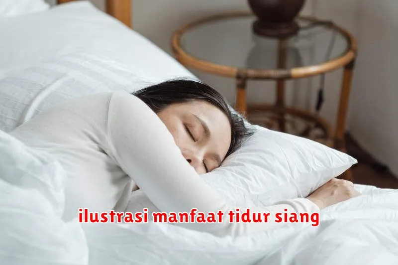 ilustrasi manfaat tidur siang