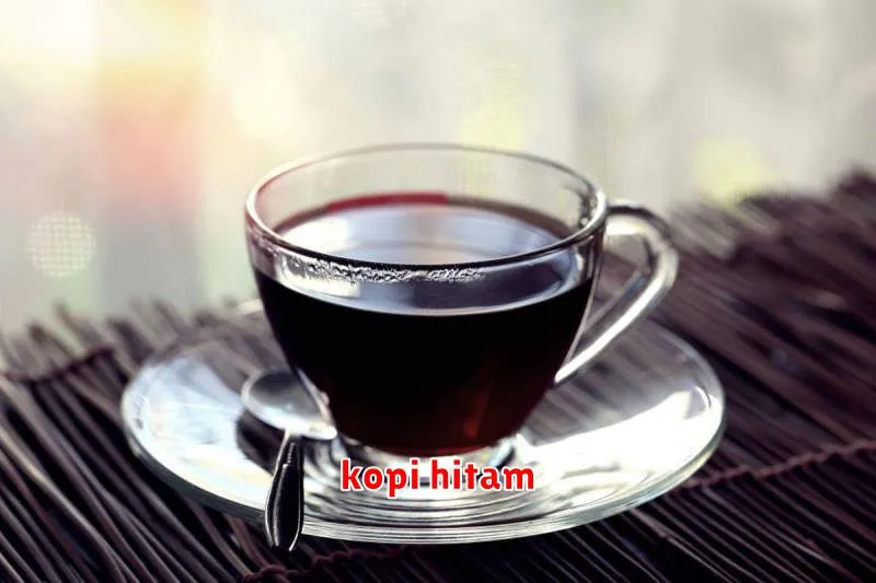 kopi hitam