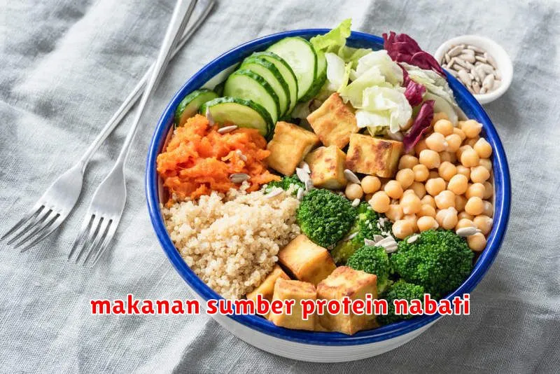 makanan sumber protein nabati