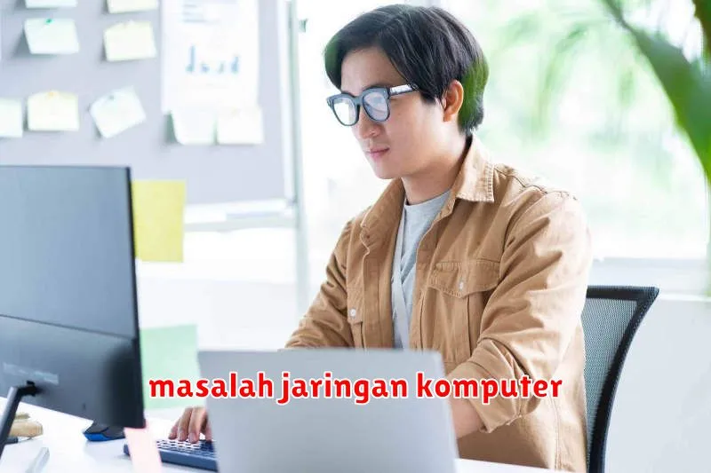 masalah jaringan komputer