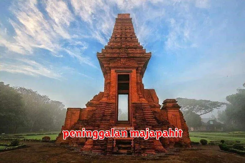 peninggalan majapahit