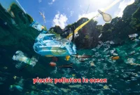 plastic pollution in ocean