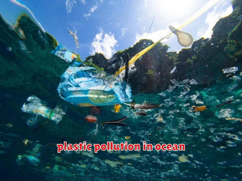 plastic pollution in ocean