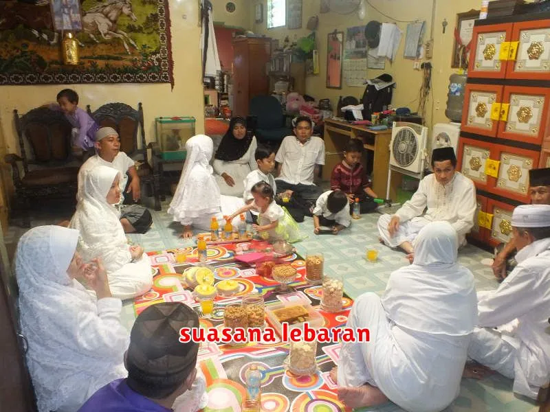 suasana lebaran