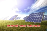 teknologi ramah lingkungan