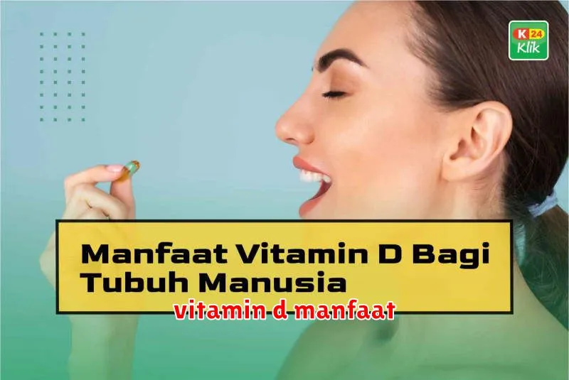 vitamin d manfaat